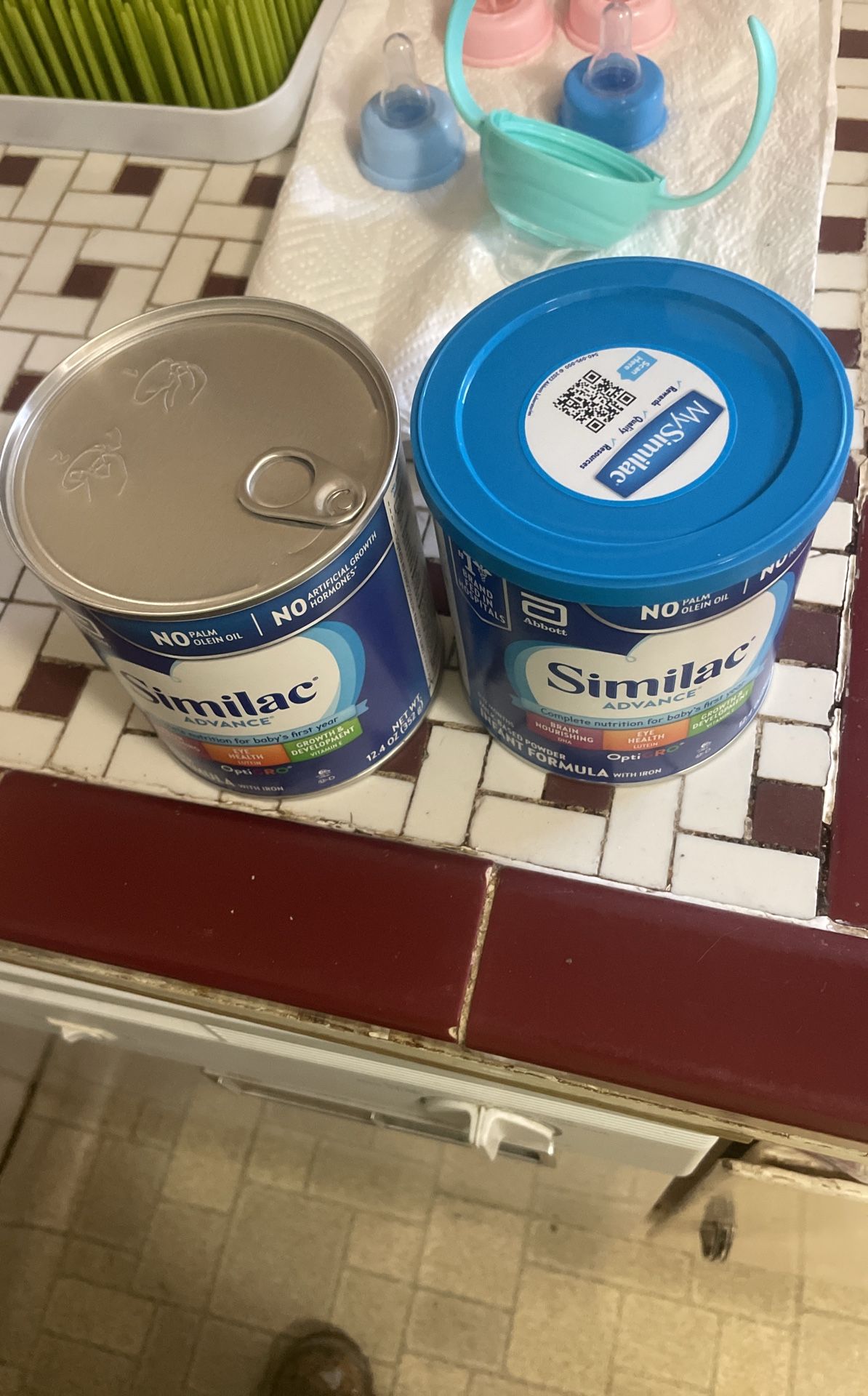 2 Never Opened Similac Advance
