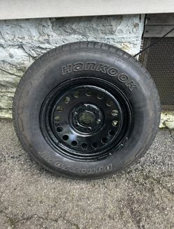 6 Lug Chevy Full Size Spare Wheel