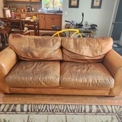 Real Leather Couch