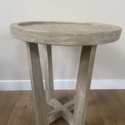 Rustic Wood Side table