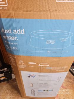 Intex Swimming pool. New in box