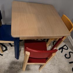 Lakeshore Kids Play Table And Chair Set