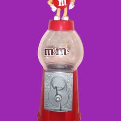 M&m Dispenser Candy Good Condition Small Size $10