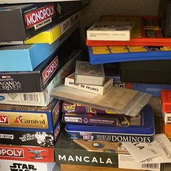 Variety of Board and Card Games Bundle Deal