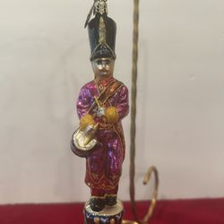 Christopher Radko Toy Soldier Glass Ornament 