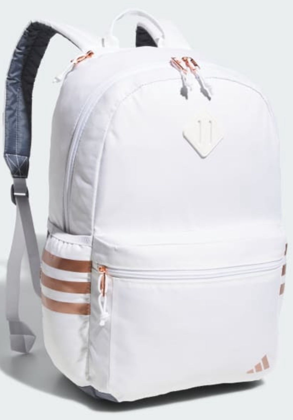 Adidas Backpack White/ Rose Gold 