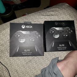 2 NEW XBOX ONE WIRELESS CONTROLLERS
