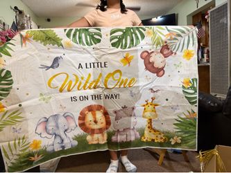 Safari Baby shower items