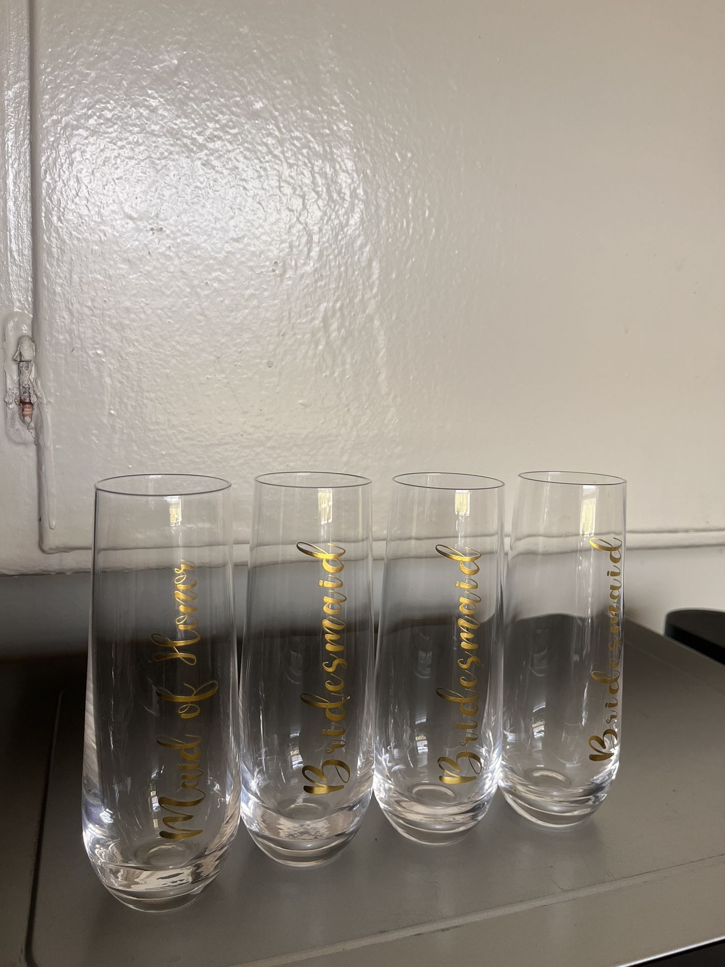 Bridesmaid Champagne Flutes