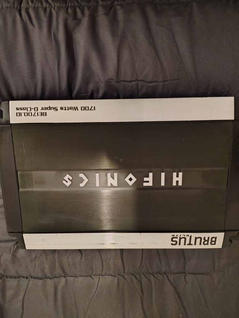 hifonics elite 1700.1 super class D amp