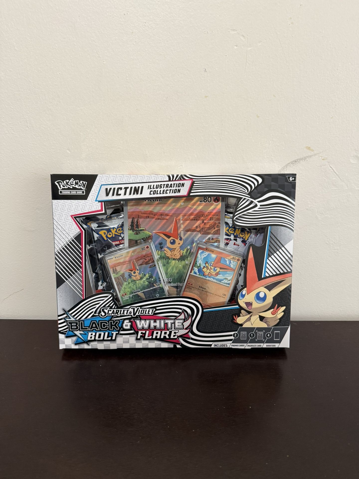 Pokemon Black Bolt & White Flare Victini Illustration Collection 