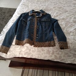 Coldwater Creek Jean Jacket . Size 14  Ladies
