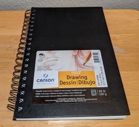 Canson Drawing book 7" x 10", 60 pgs., new