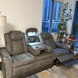 Dual Recliner Sofa