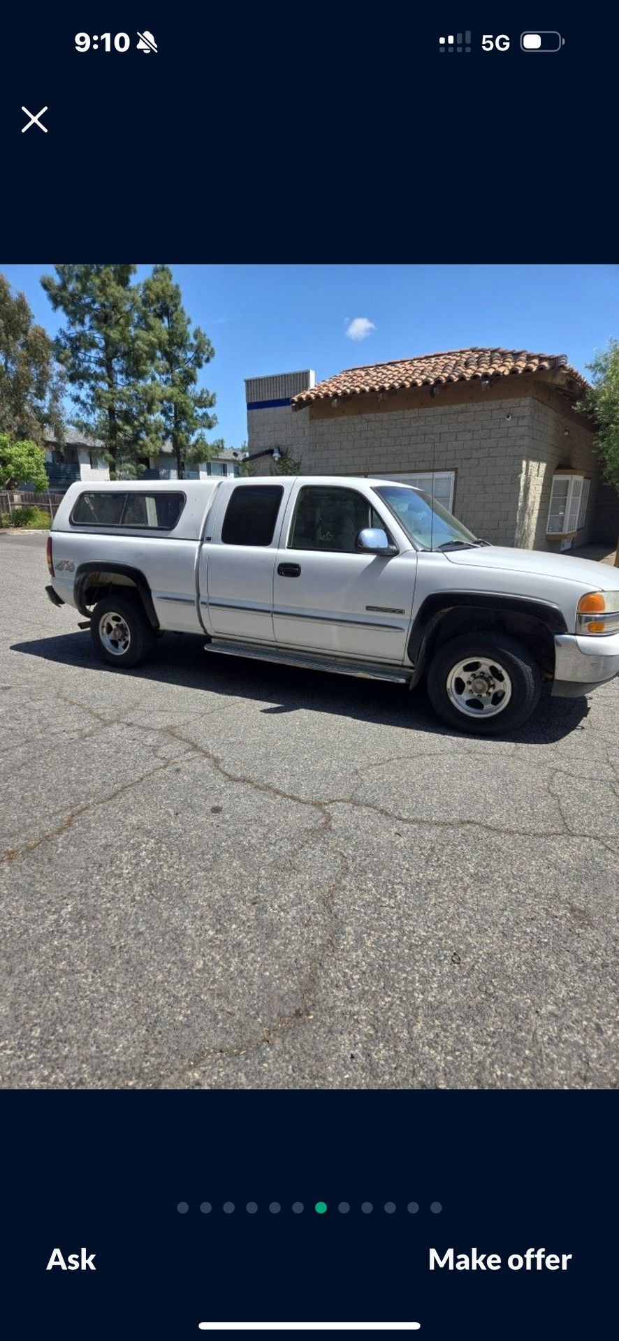Chevy-sierra Camper Shell Years 99-07