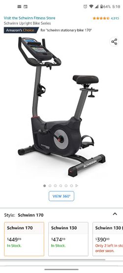 Schwinn 170 Brand New Box Is Damaged  Only 