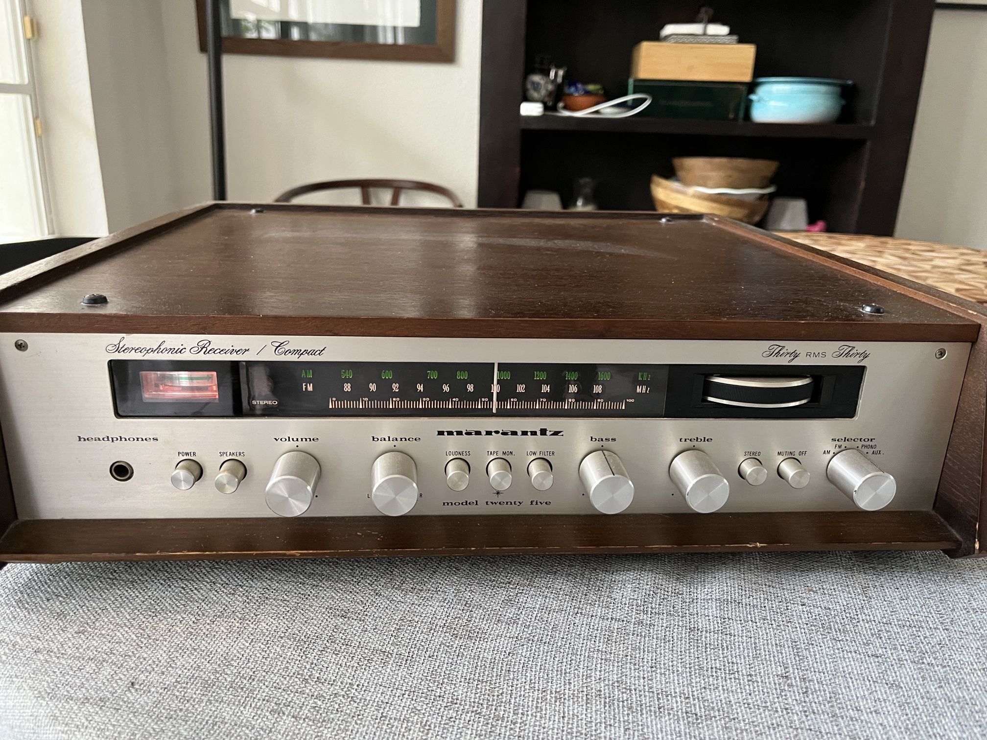 Vintage Marantz 30 Wood Case Receiver - 130W