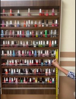 Nail Polish Shelf Rack
