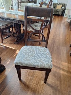 4 chairs  and 54"table
