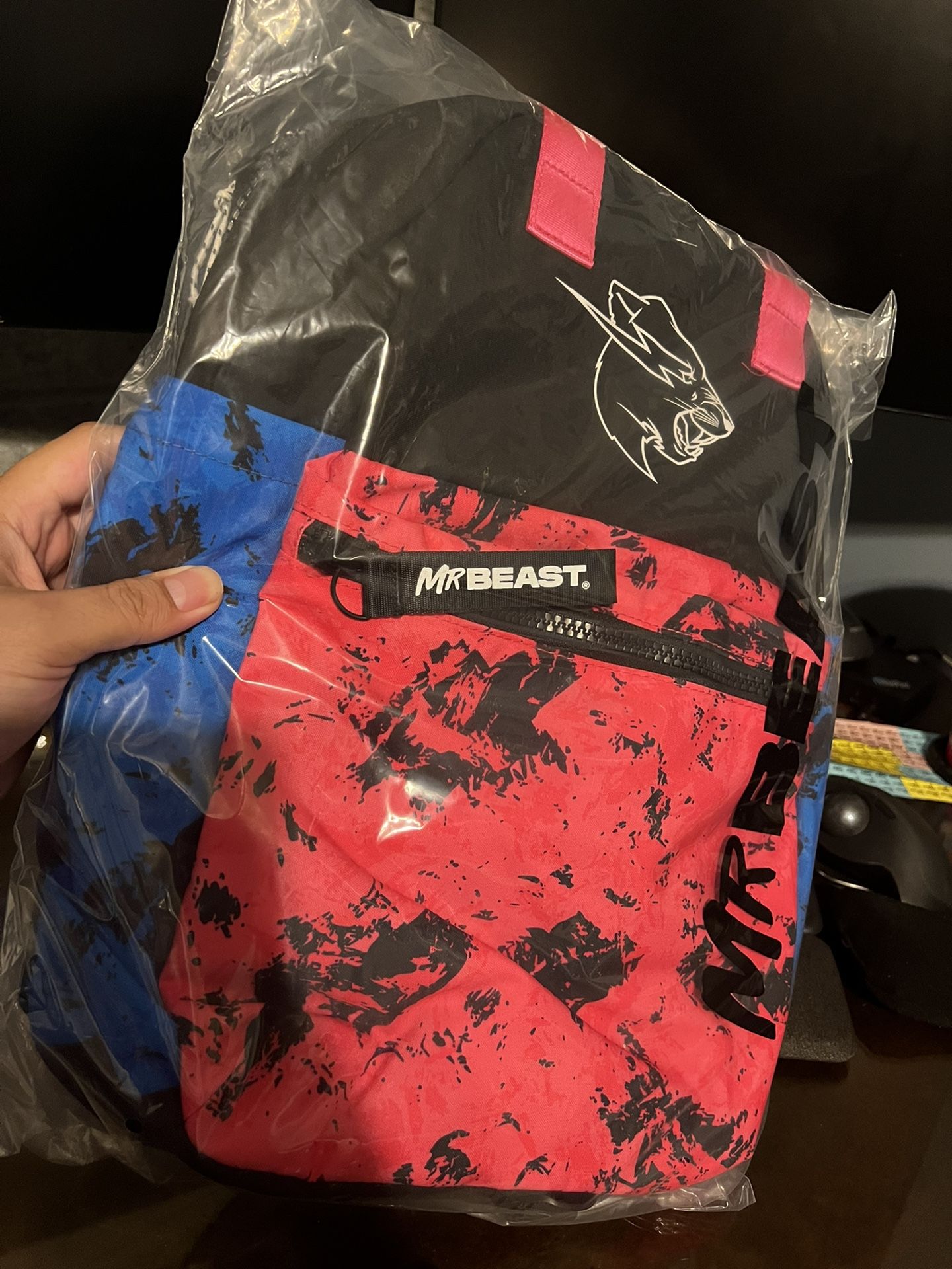 Mr Beast Feastables Backpack (Exclusive Feastables Sweepstakes Merch) Bag