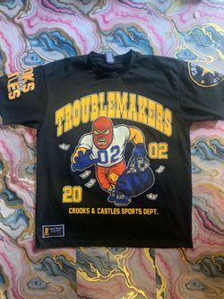 Crooks & Castles “Troublemakers” T-Shirt (Negotiable)