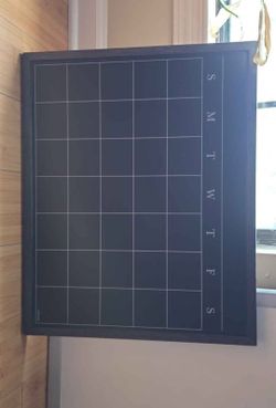 Chalkboard Calendar
