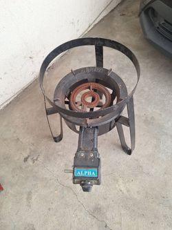 quemador de gas con base para las carnitas