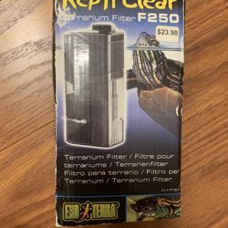 Exo Terra Repti Clear F250 Compact Water Terrarium Filter