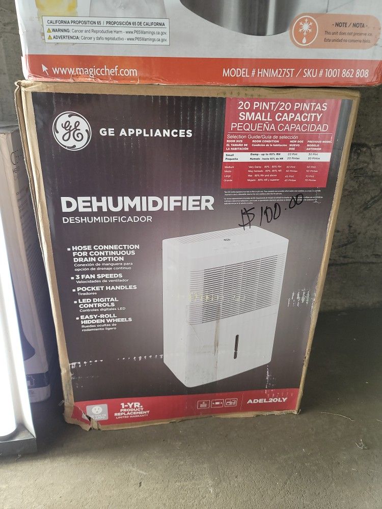 Dehumidifier New Out The Box