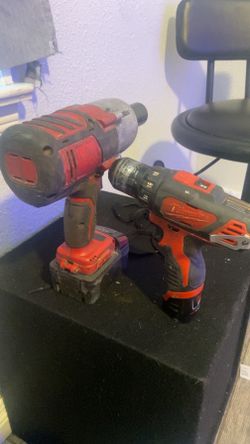 Milwaukee  Impact and drill