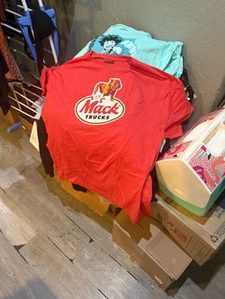 Mack Trucks Graphic T-Shirt Red