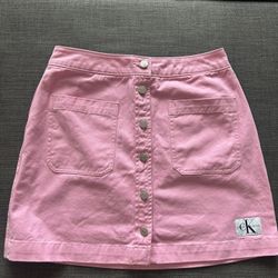 Pink Calvin Klein Skirt Size 27