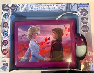 Disney Frozen laptop bilingual