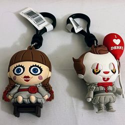 Figural Bag Clip Horror Series Key chains - $8 EACH 