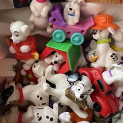 “Complete” Set Of 101 Dalmation From McDonalds In The 1990’s!!  30 Years Ago ... Stored Never Played With... A Collectible