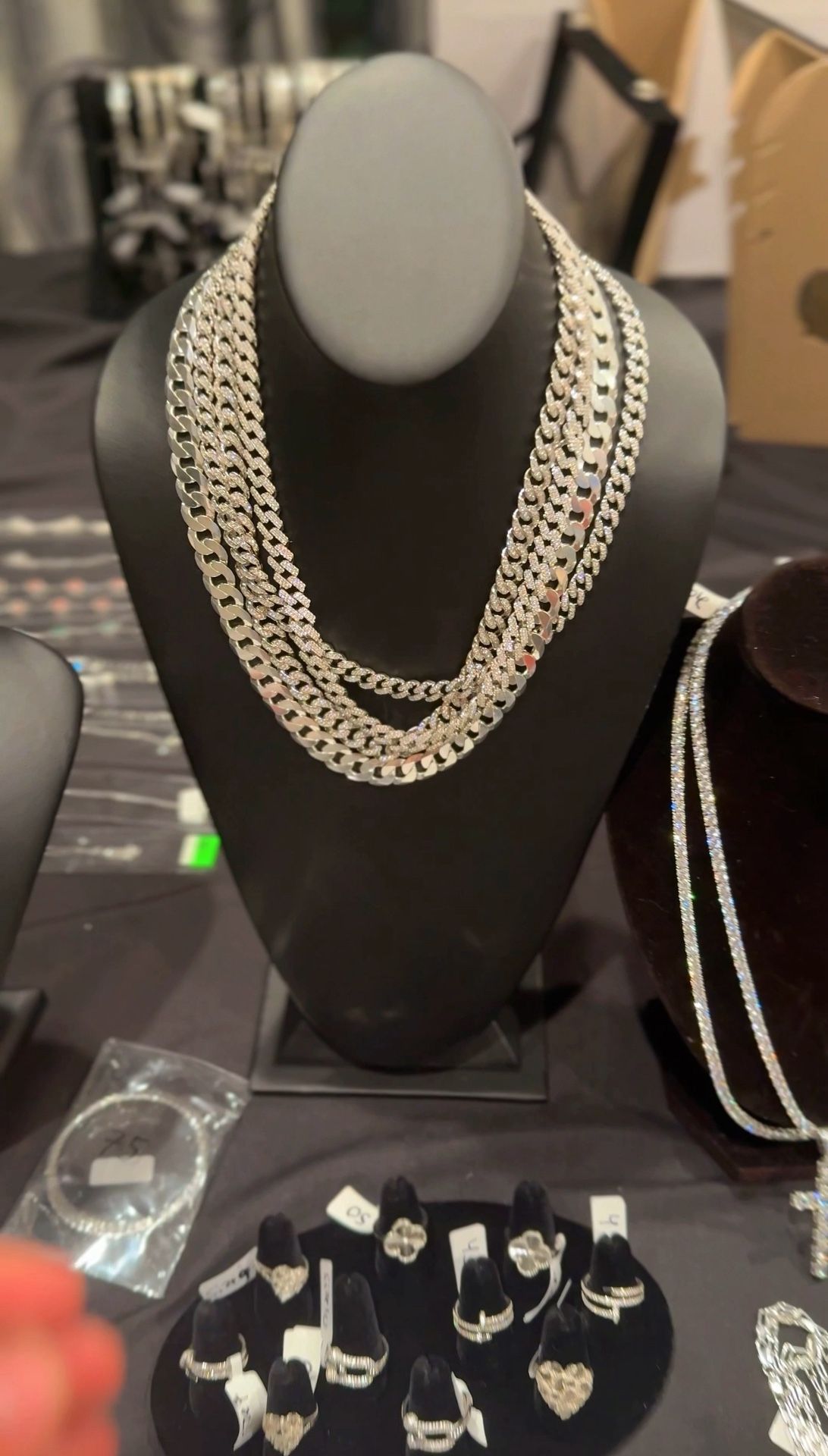 Silver Cuban Chains💎