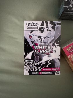 White Flare Booster Bundle Pokemon TCG