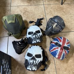5 Airsofting Airsoft Masks 