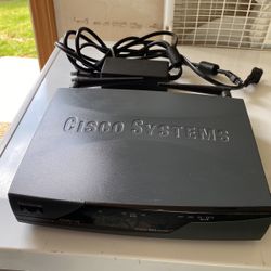 Cisco 871W 54 Mbps 4-Port 10/100 Wireless G Router 