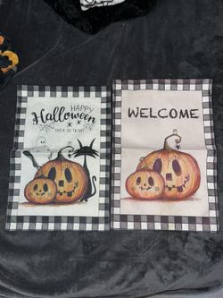 Halloween Yard Flags