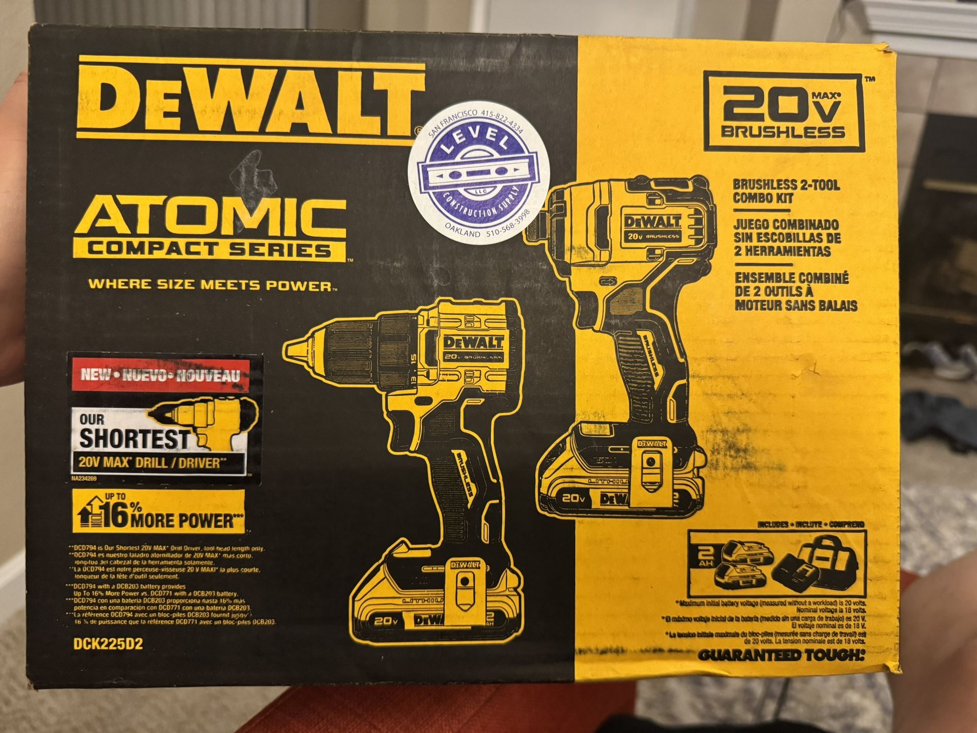 Dewalt 20v - 2 Tool Combo Kit