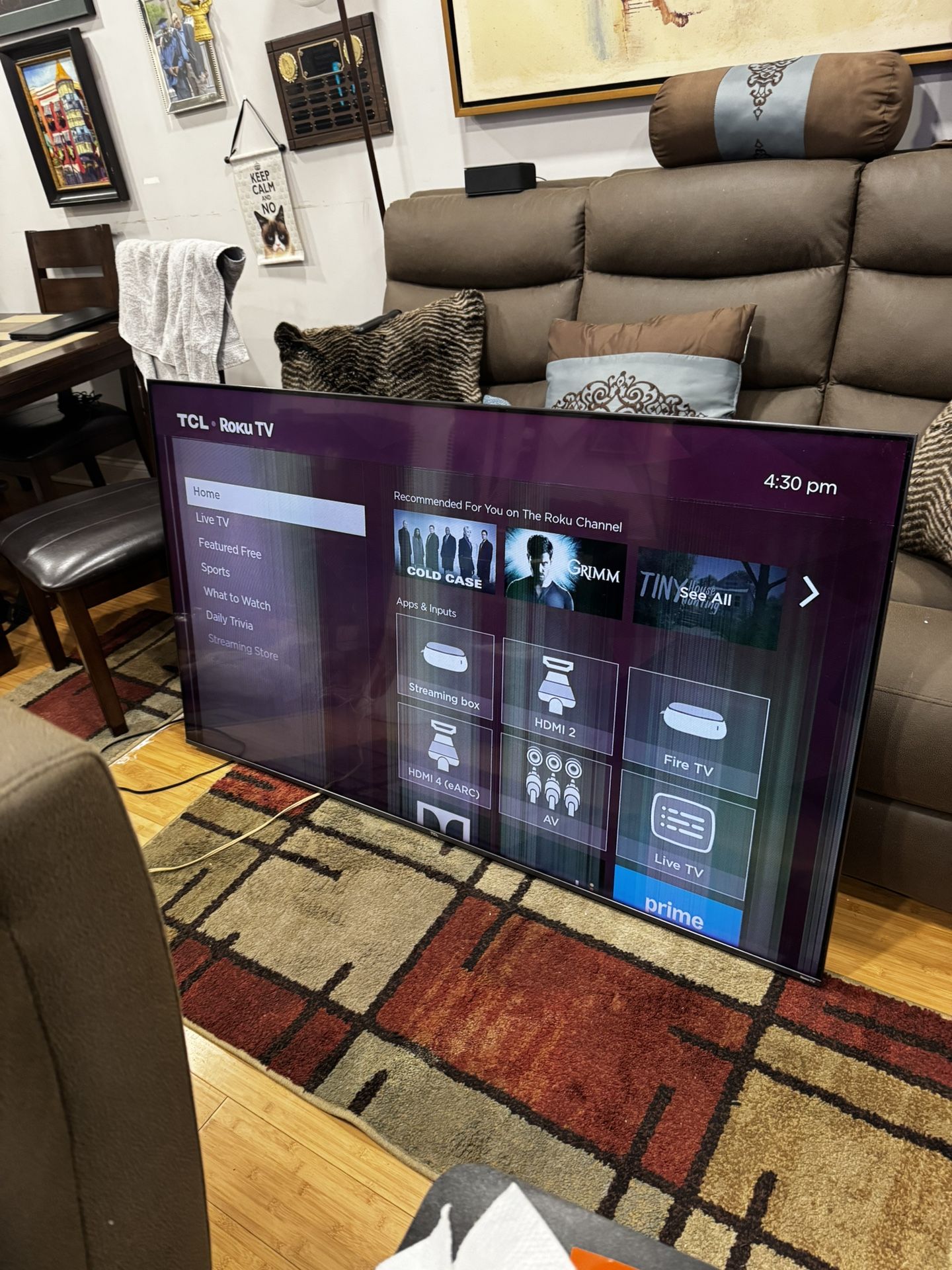 TCL 65” Smart Tv