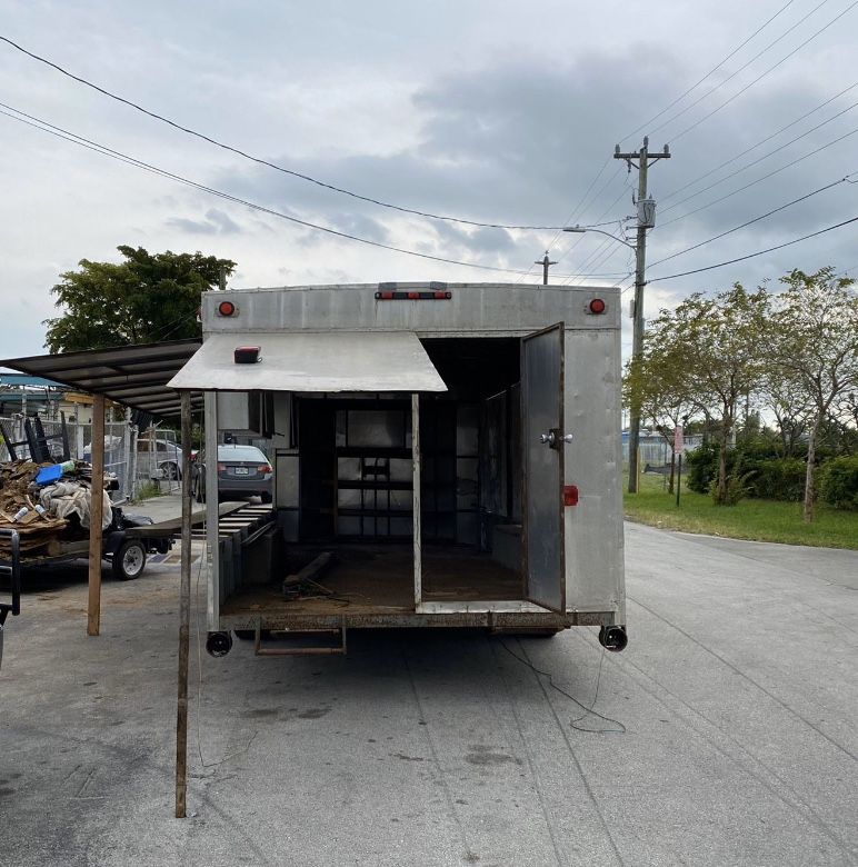7 X 16 Custom Food Trailer No Equipment
