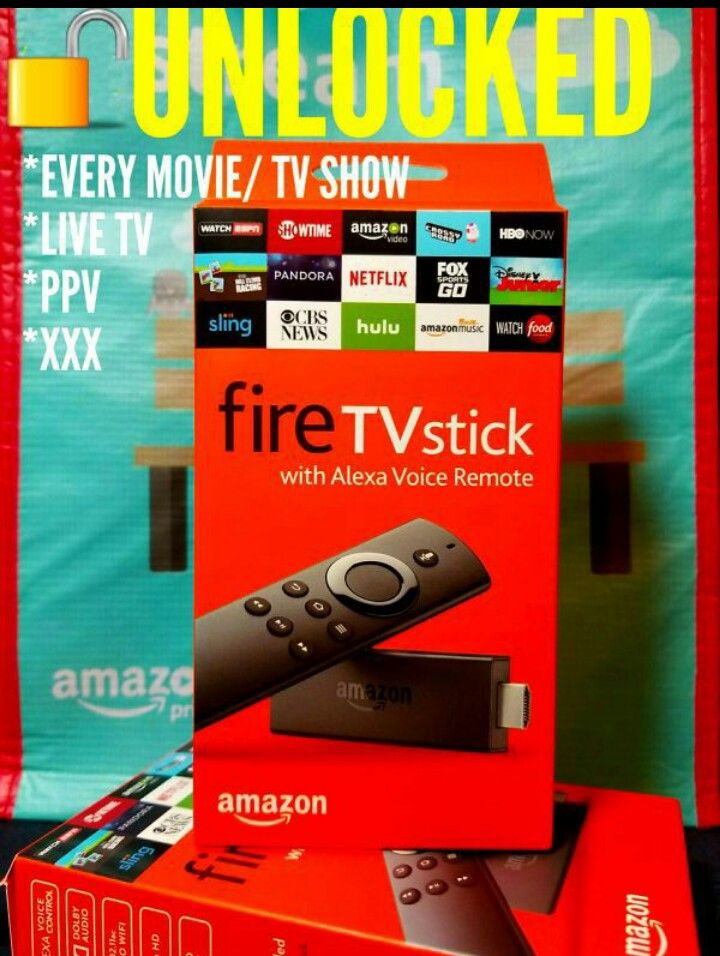 Unlocked Amazon Fire TV Stick JAILBROKEN Nvidia PS4 Phone Roku Tablet Android Box Xbox Iphone Killer