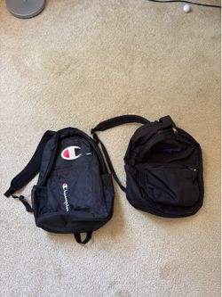 Selling Back pack champion and jansport