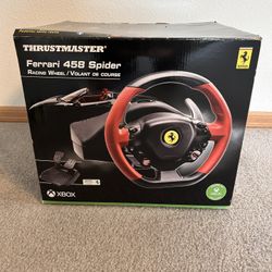 Racing Sim Wheel And Pedals