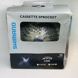 Shimano XTR Cassette 10 Speed CS-M980 Mountain 11 - 34 Teeth M980 11-34t 10 Spd