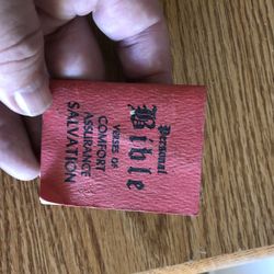 Vintage Mini Bible From Little Bible Ministriess