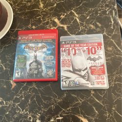 PS3 Batman Games