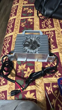 Waterproof Battery Charger with Fan for golf cart